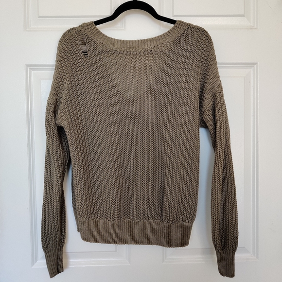 Sage Green PINK Victoria's Secret Sweater - Picture 5 of 6